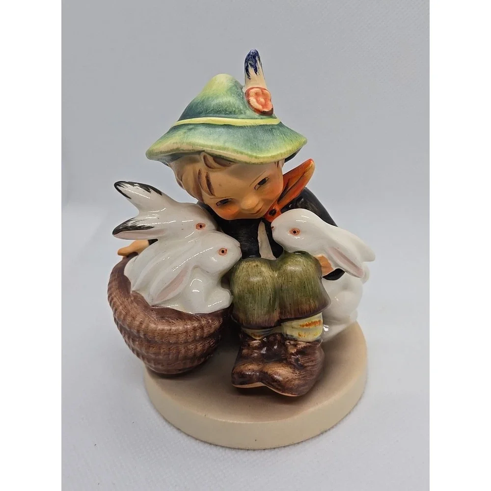 VINTAGE GOEBEL HUMMEL # 58/0 PLAYMATES  Bunnies Rabbits 4